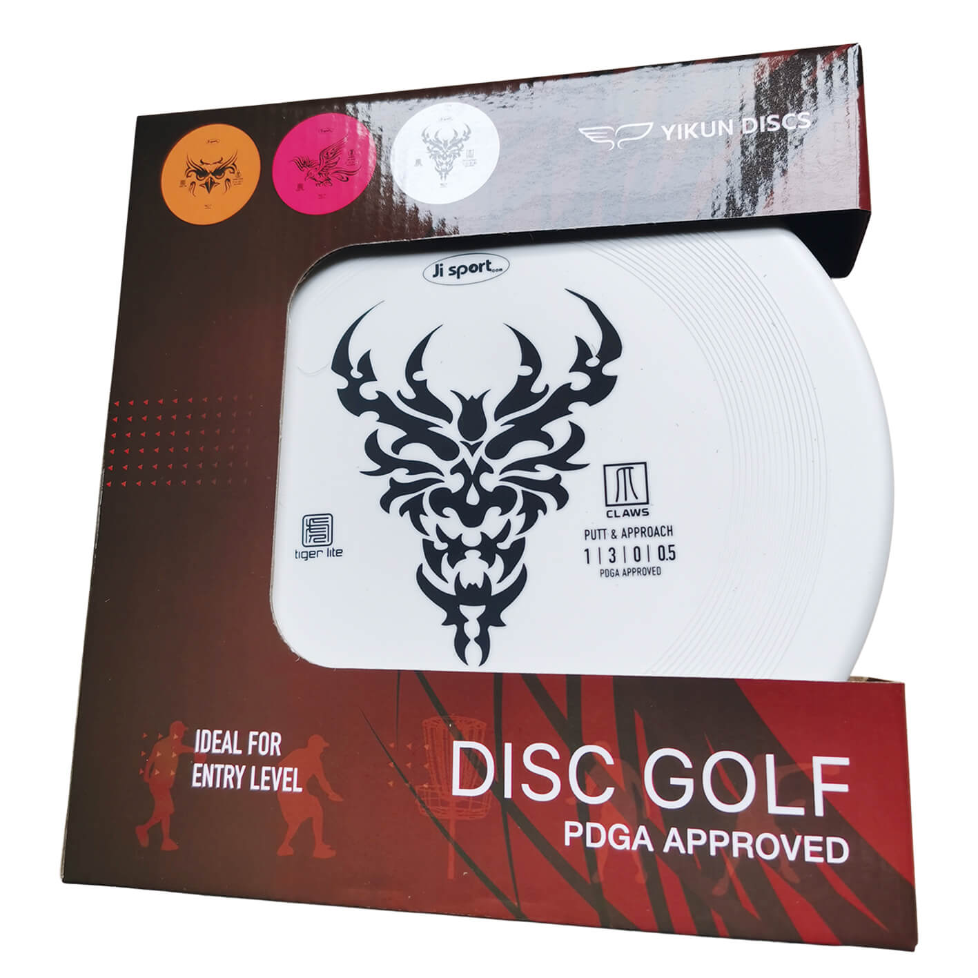 Yikun Discs PDGA frisbeegolfsett