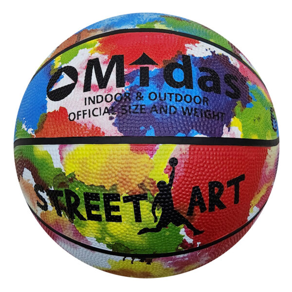 Midas Street Art basketball
